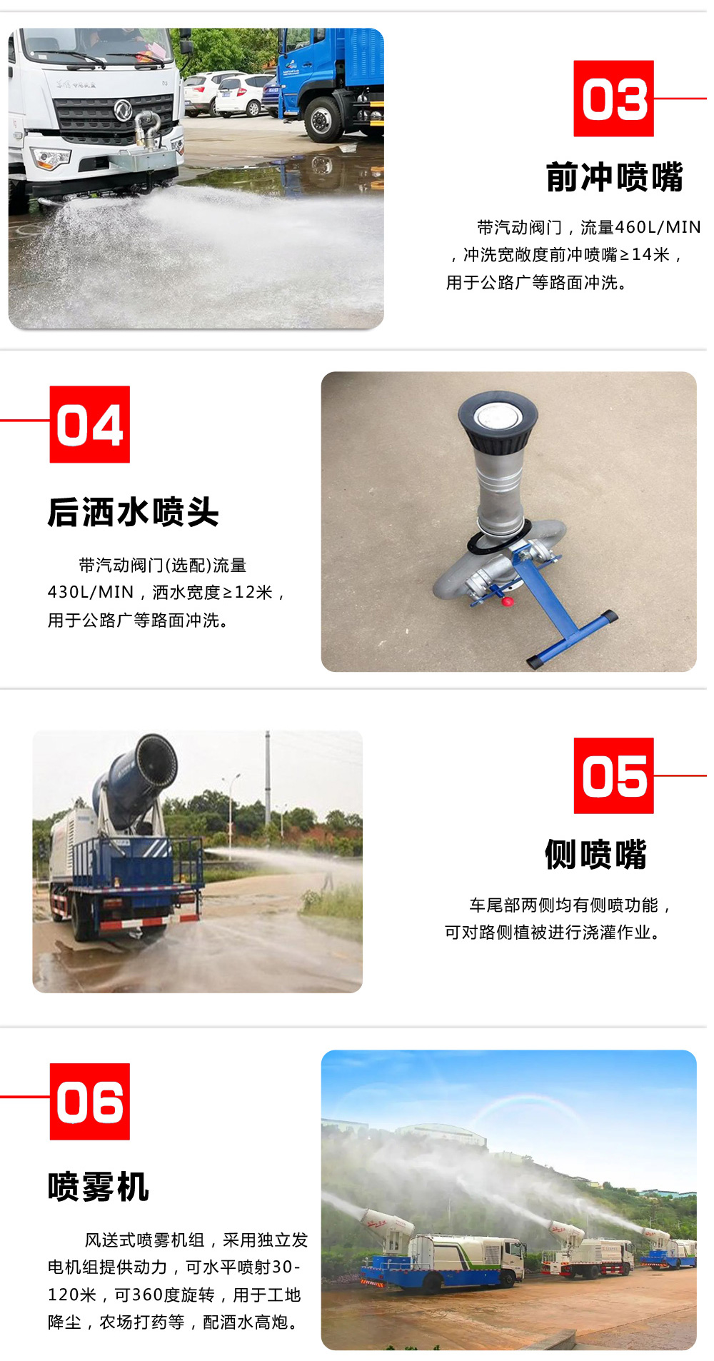 東風(fēng)多利卡5噸多功能抑塵車(chē)